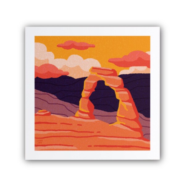 Arches National Park Print 5x5